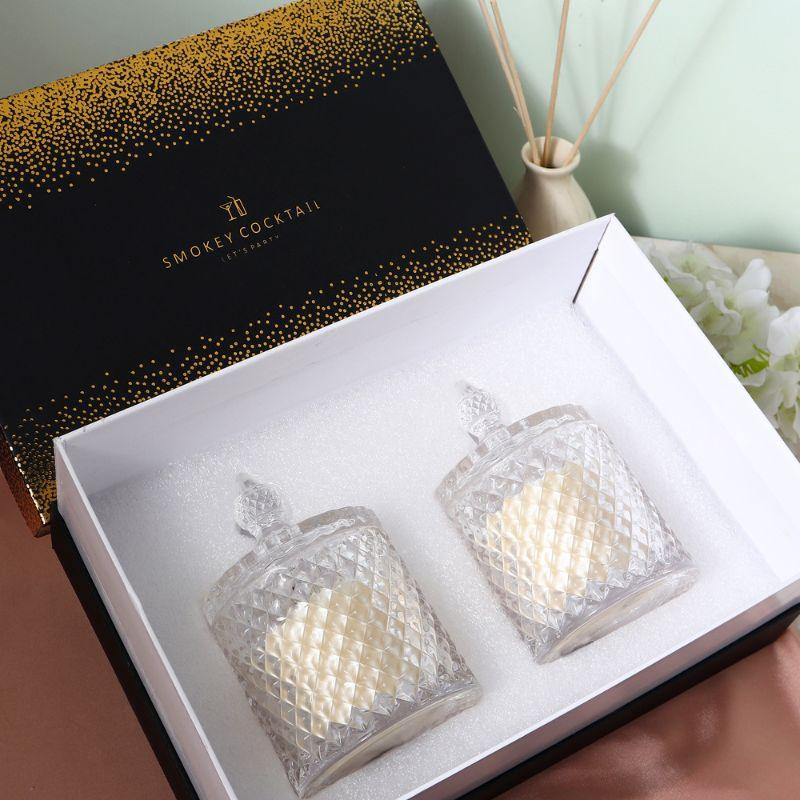 DIAMOND JAR SCENTED CANDLE GIFT SET - Smokey Cocktail