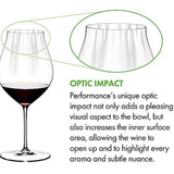 RIEDEL PERFORMANCE WINE GLASS-SET OF 2, PINOT NOIR, MADE IN GERMANY