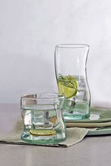 UNIQUE DRINKING GLASS - SET OF 4