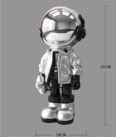 MODERN ASTRONAUT SCULPTURE