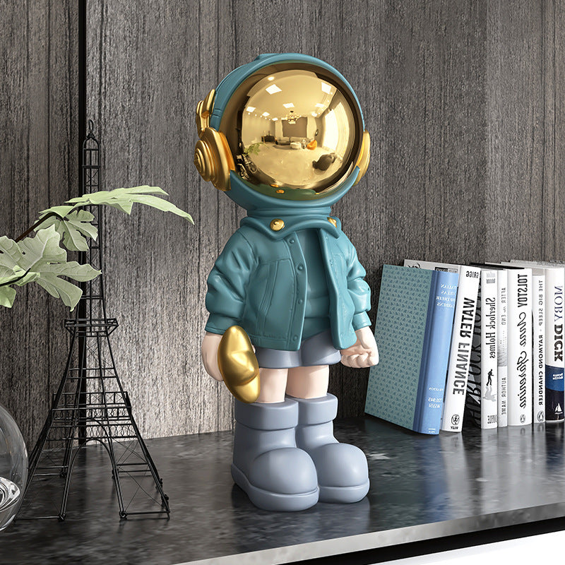 MODERN ASTRONAUT SCULPTURE
