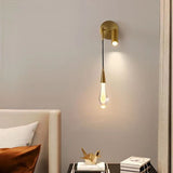 GOLD DOUBLE WALL LED LIGHT
