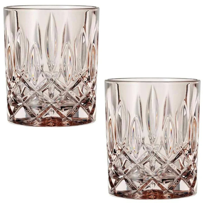 VINTAGE WHISKEY CRYSTAL GLASS - SET OF 2-MADE IN GERMANY