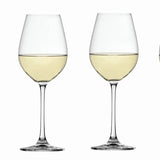 SALUTE WINE STEM CRYSTAL GLASS - Set Of 6-MADE IN GERMANY