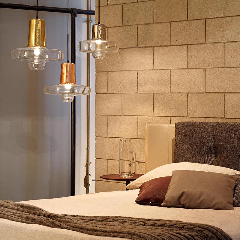 SPIN PENDANT LIGHT - Smokey Cocktail