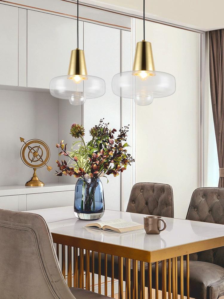 SPIN PENDANT LIGHT - Smokey Cocktail