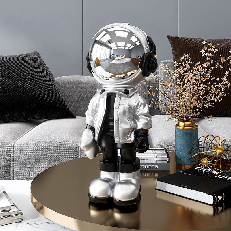 MODERN ASTRONAUT SCULPTURE