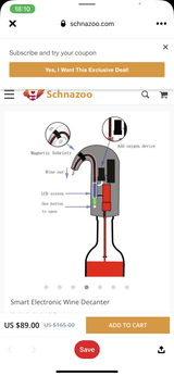 ELECTRIC WINE AERATOR AND POURER