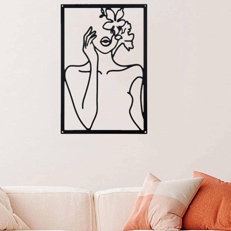 MODERN ABSTRACT METAL PAINTING - Smokey Cocktail