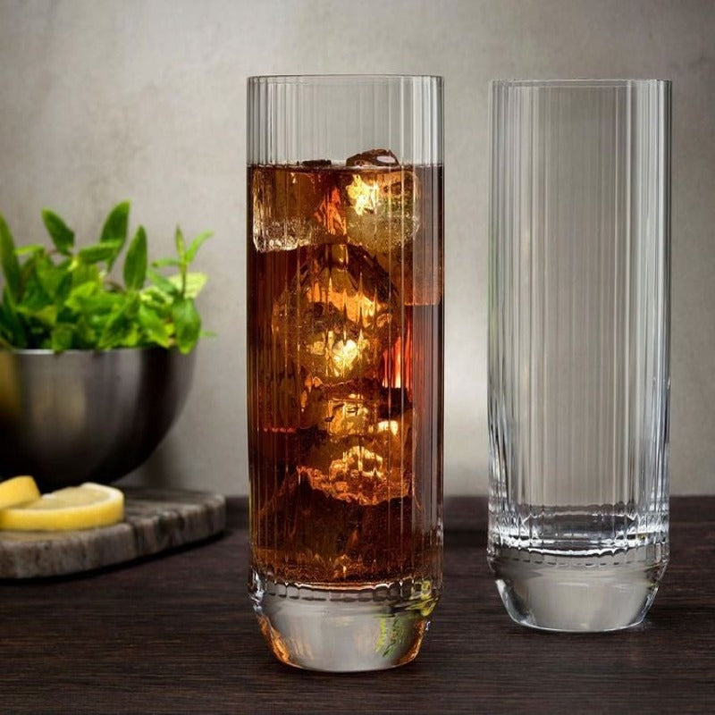 BIG TOP HI-BALL CRYSTAL GLASS - Set of 6