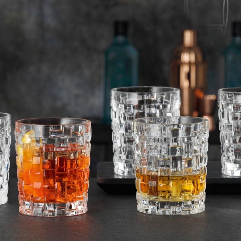 BOSSANOVA WHISKEY CRYSTAL GLASS-MADE IN GERMANY - SET OF 6
