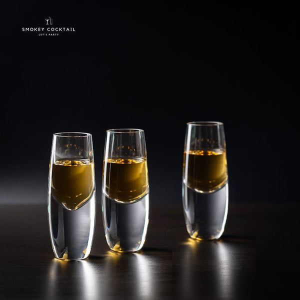 Miami Heavyweight Shot Glass - set of 6 - MADE IN TURKEY