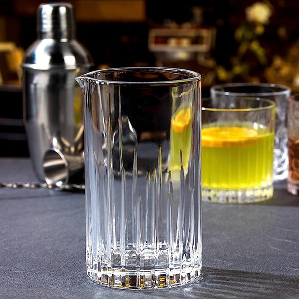 CRYSTAL COCKTAIL MIXING GLASS - MADE IN ITALY
