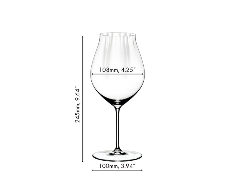 RIEDEL PERFORMANCE WINE GLASS-SET OF 2, PINOT NOIR, MADE IN GERMANY