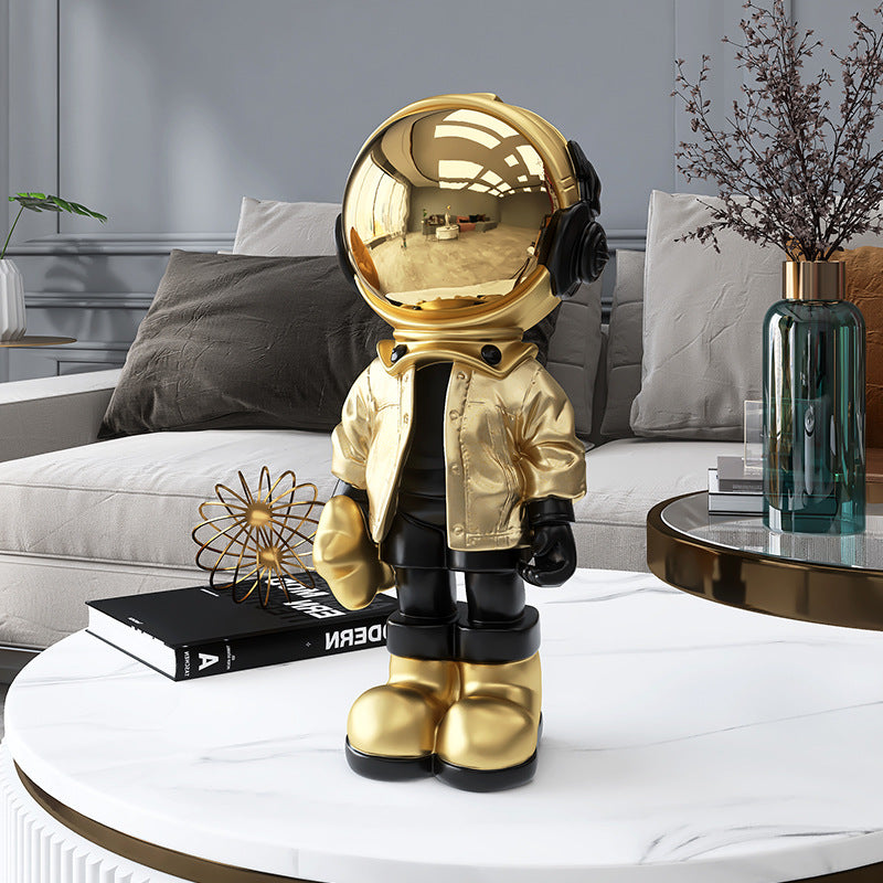 MODERN ASTRONAUT SCULPTURE