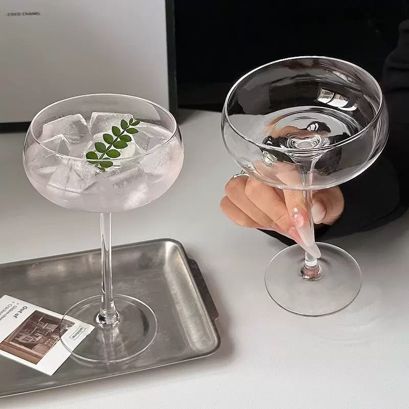 Stemmed Coupe Cocktail Glasses