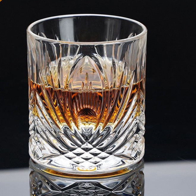 Crystalline Whiskey Drinking Glass (Gift Box) - Set Of 6