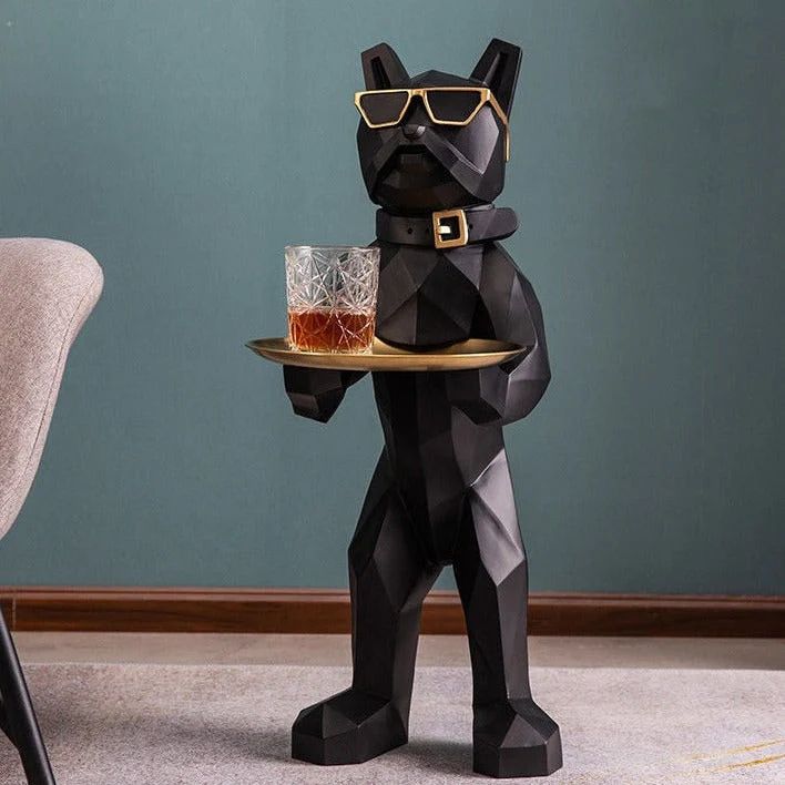 Dog Server Tray Holding Decor - PreBook Only