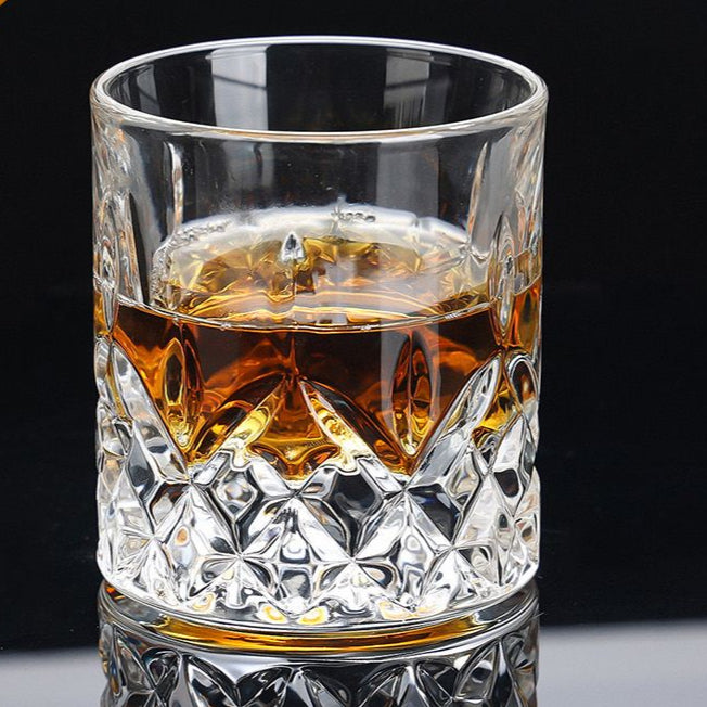 Set Of 6 - Classic Crystal Whiskey Rocks Glass (Gift Box) - Set Of 6