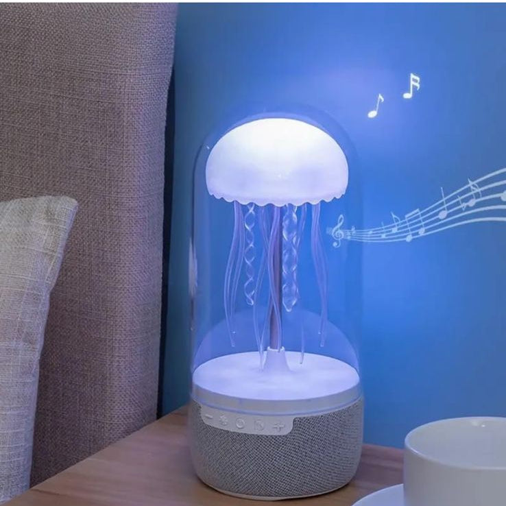 Jellyfish LED Bluetooth Night Speaker