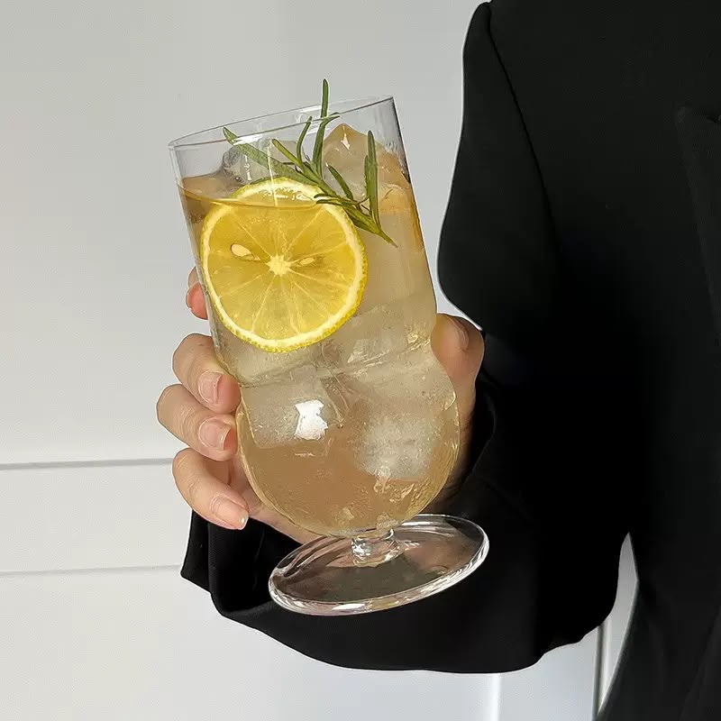 Double Tumbler Cocktail Glass - Set Of 2