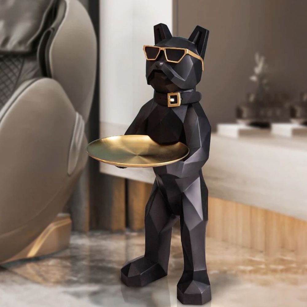 Dog Server Tray Holding Decor - PreBook Only