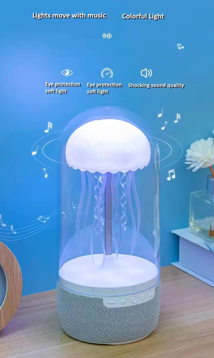 Jellyfish LED Bluetooth Night Speaker