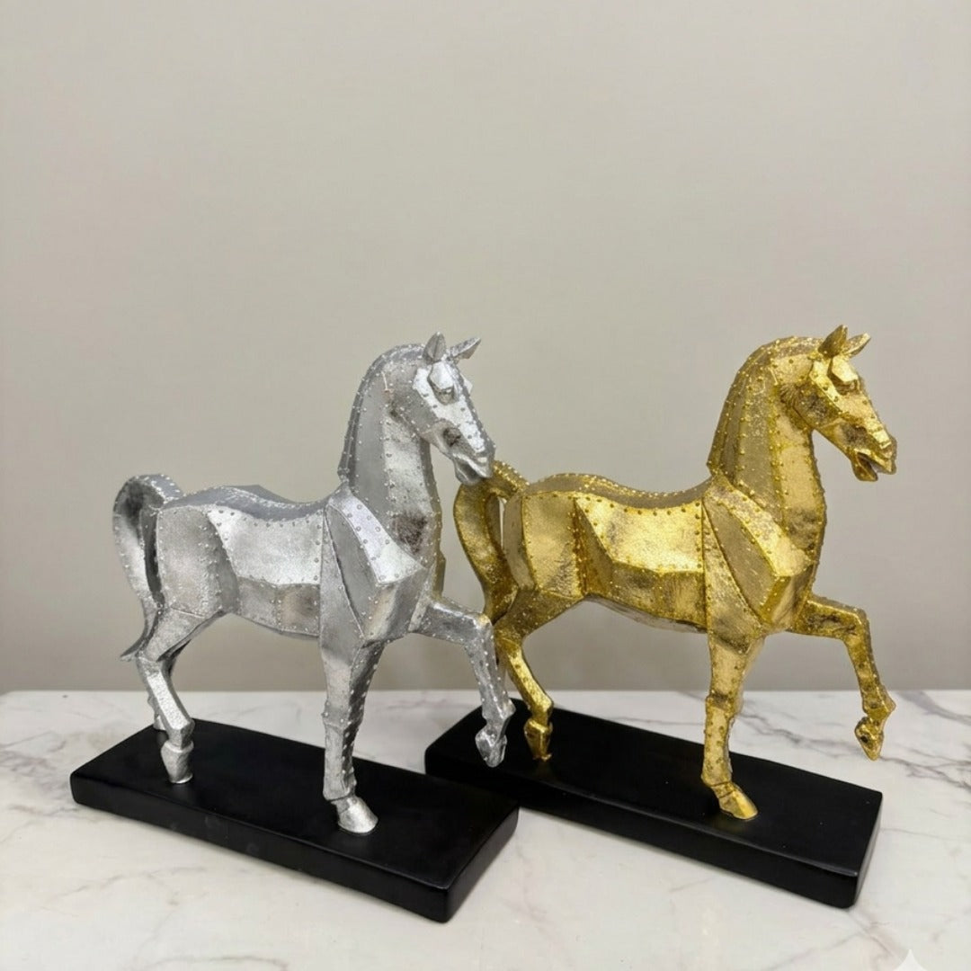 Luxury Horse Decor Showpiece