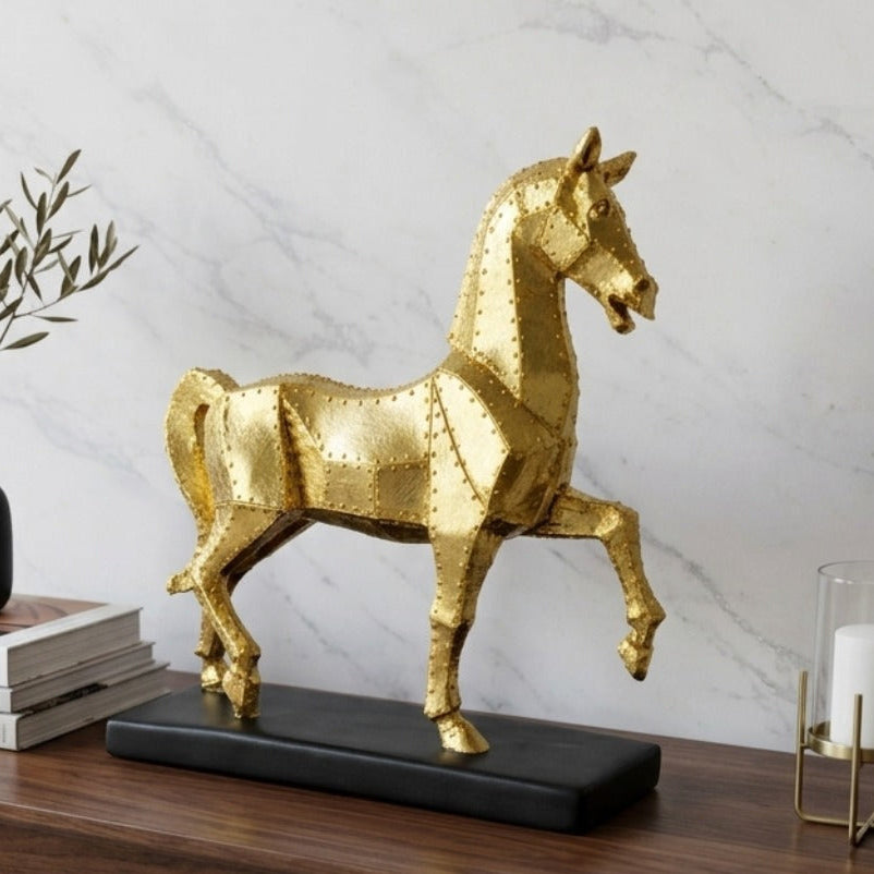 Luxury Horse Decor Showpiece