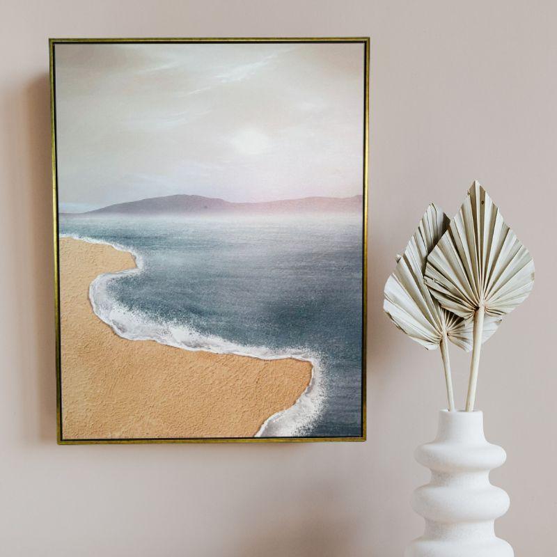 Seaside Sand Wall Art Design - Smokey Cocktail