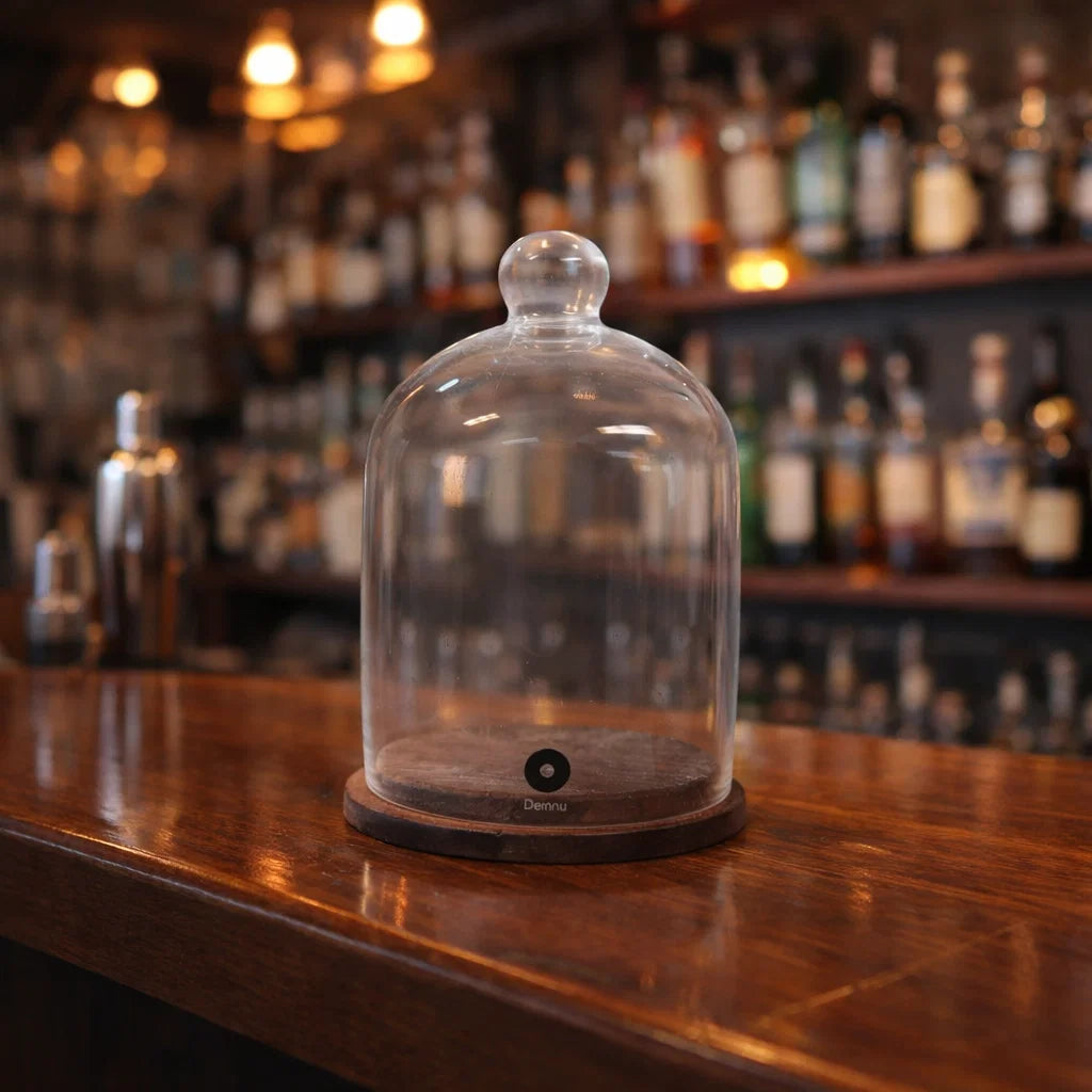 Smoke Dome With Wooden Base