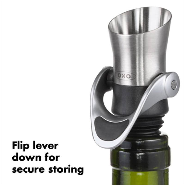 OXO WINE STOPPER AND POURER