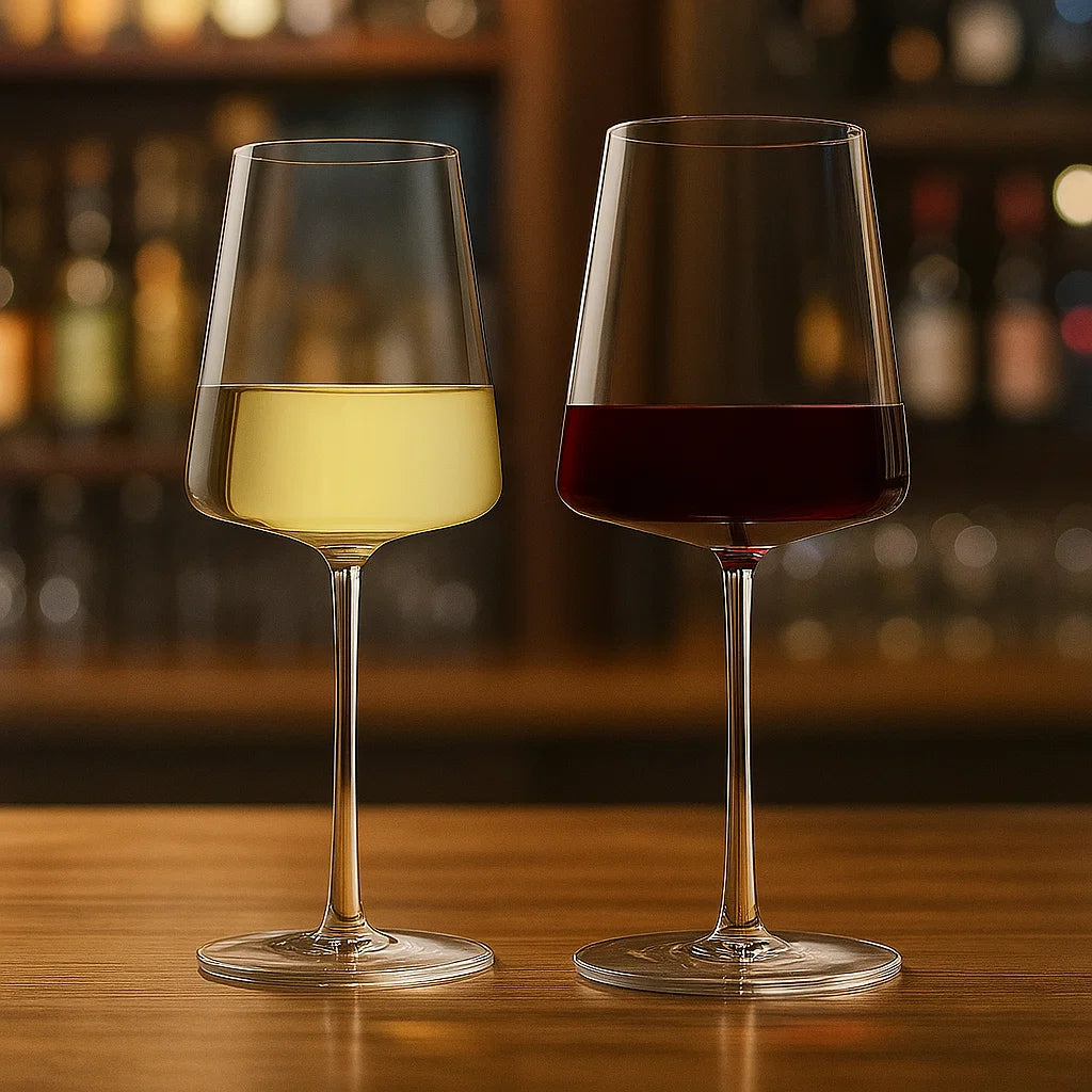 Flat Wine Glass - Set Of 6