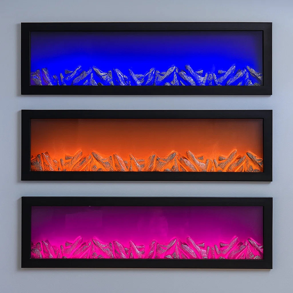 Multi Led Fire Lamp Glow