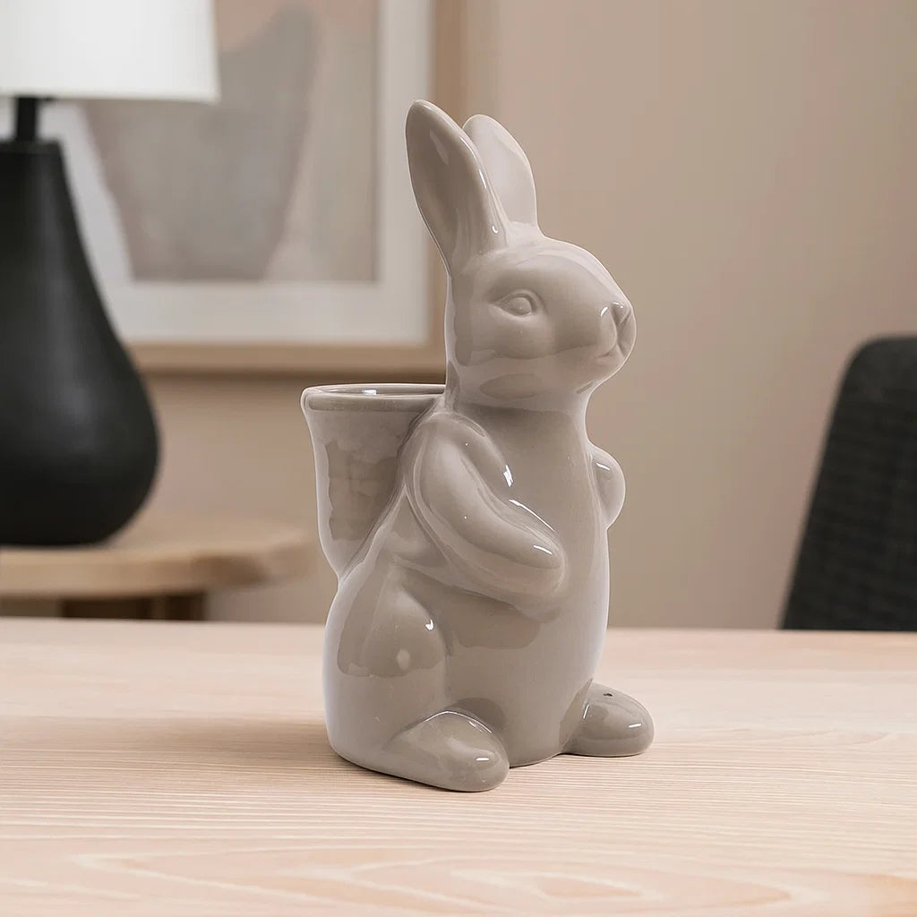Bunny Decor with Back Compartment