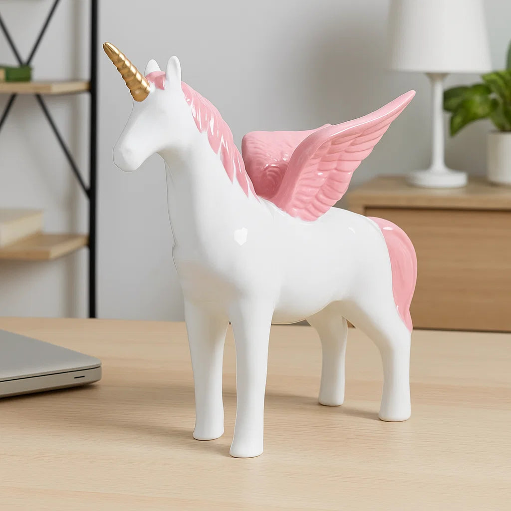 Majestic Winged Unicorn Decor