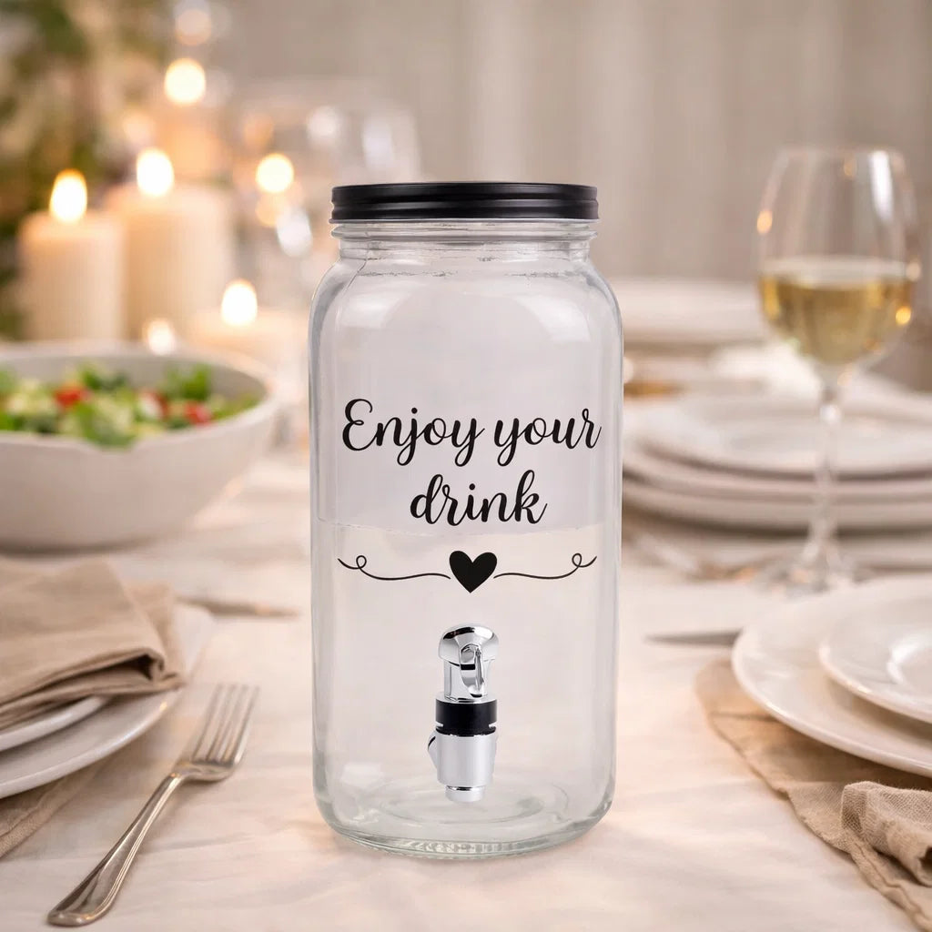 Classic Glass Drink Dispenser