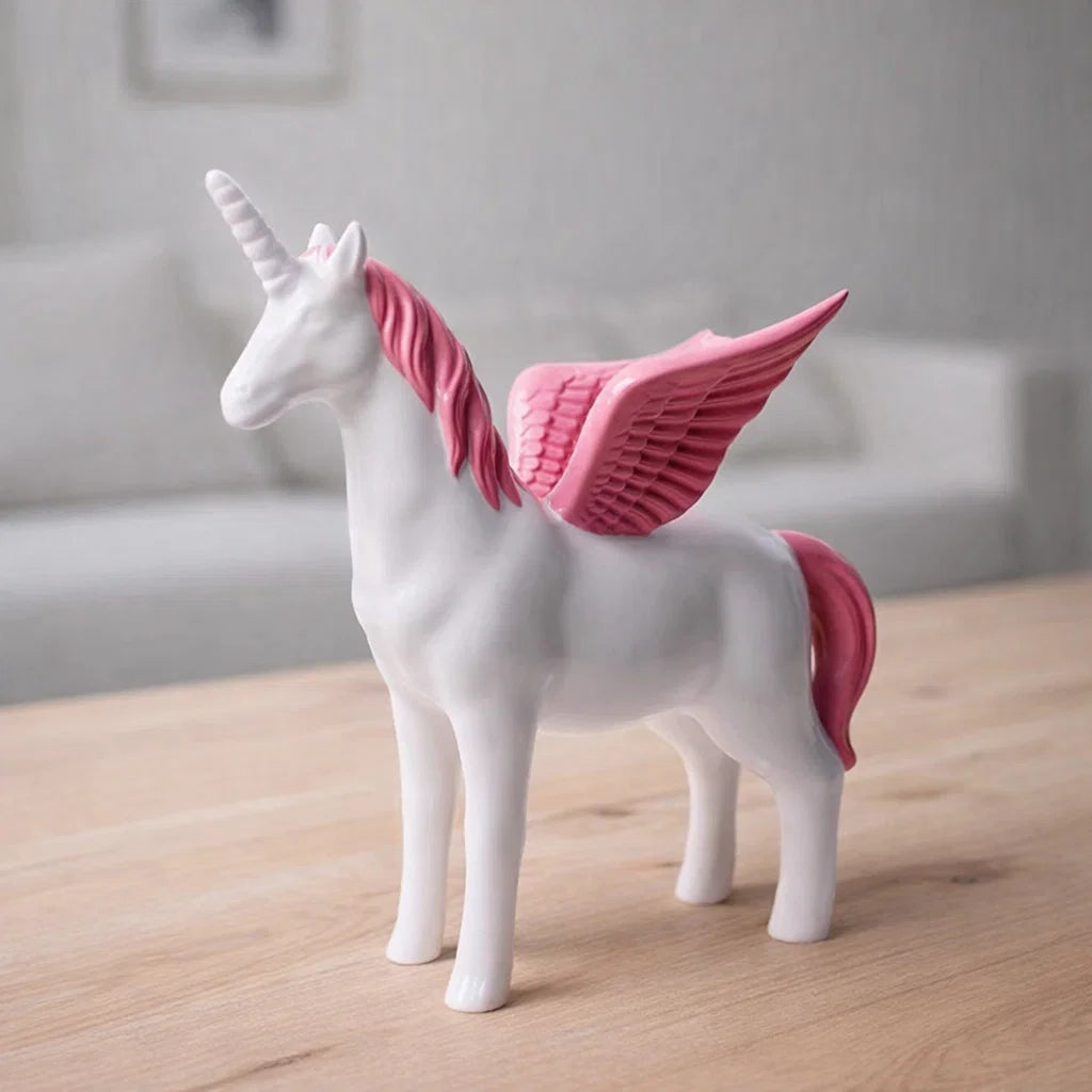 Majestic Winged Unicorn Decor