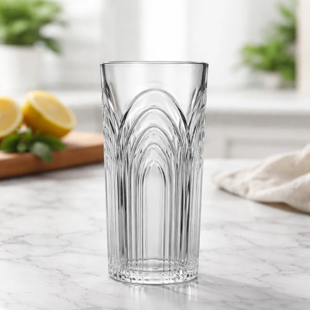 Tall Decorative Glass - Set Of 6