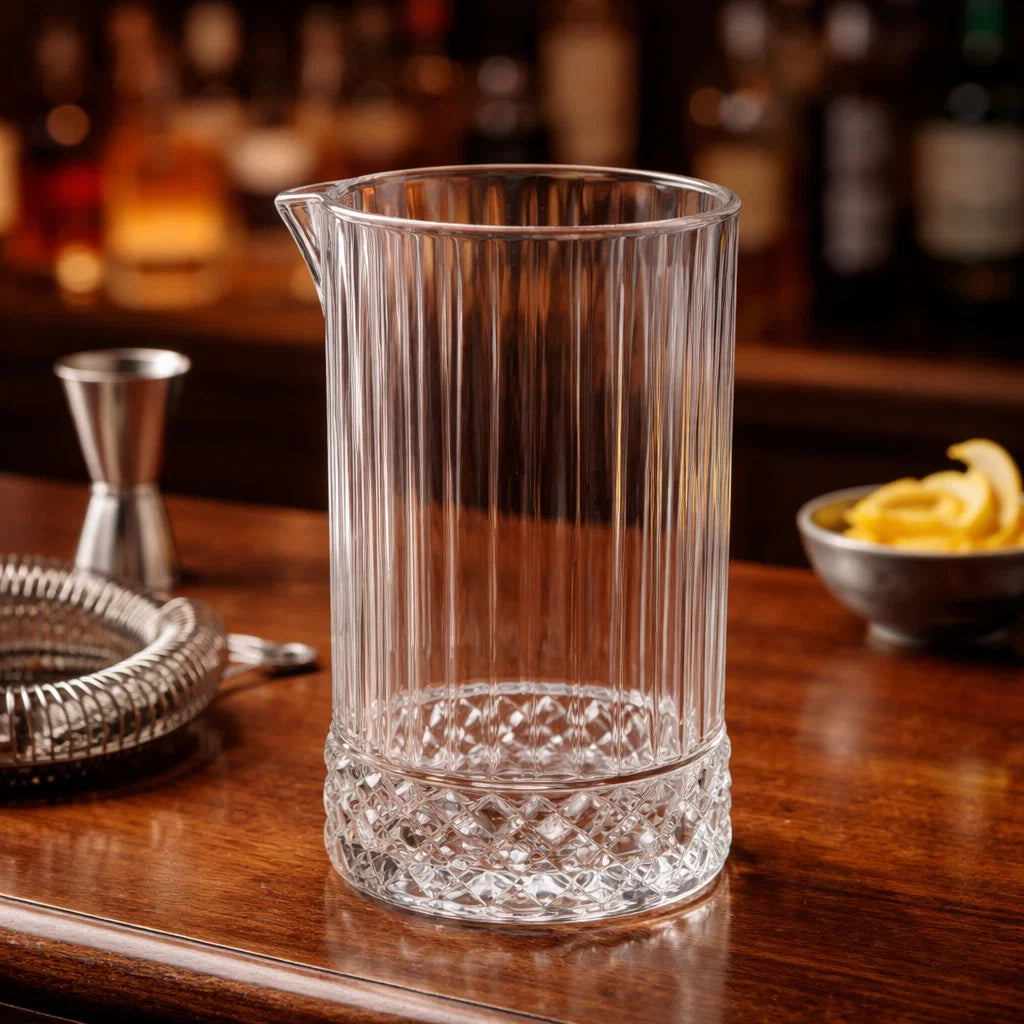 america's crystal mixing jar - made in italy