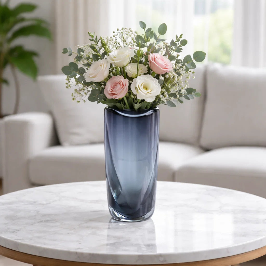 CRYSTAL Aurora Handcut Vase