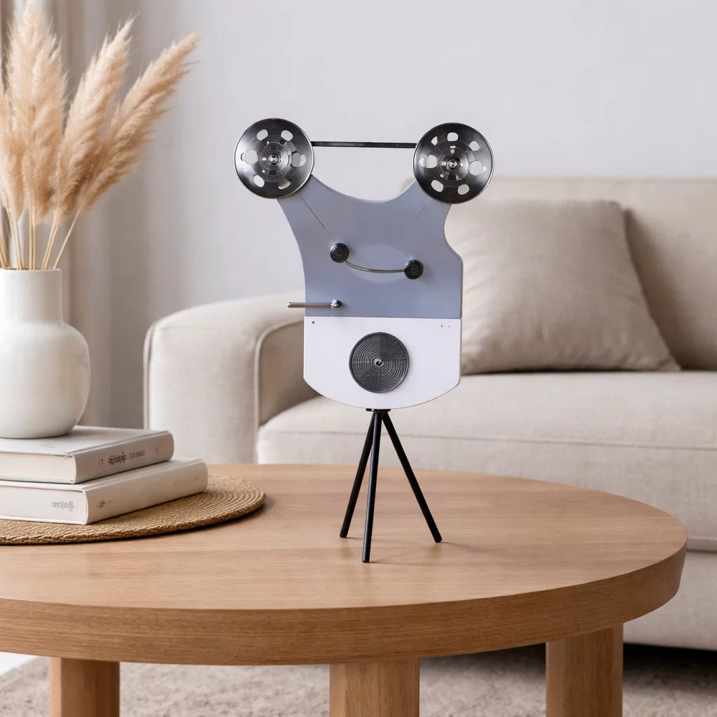 Retro Crystal Phonograph Decor