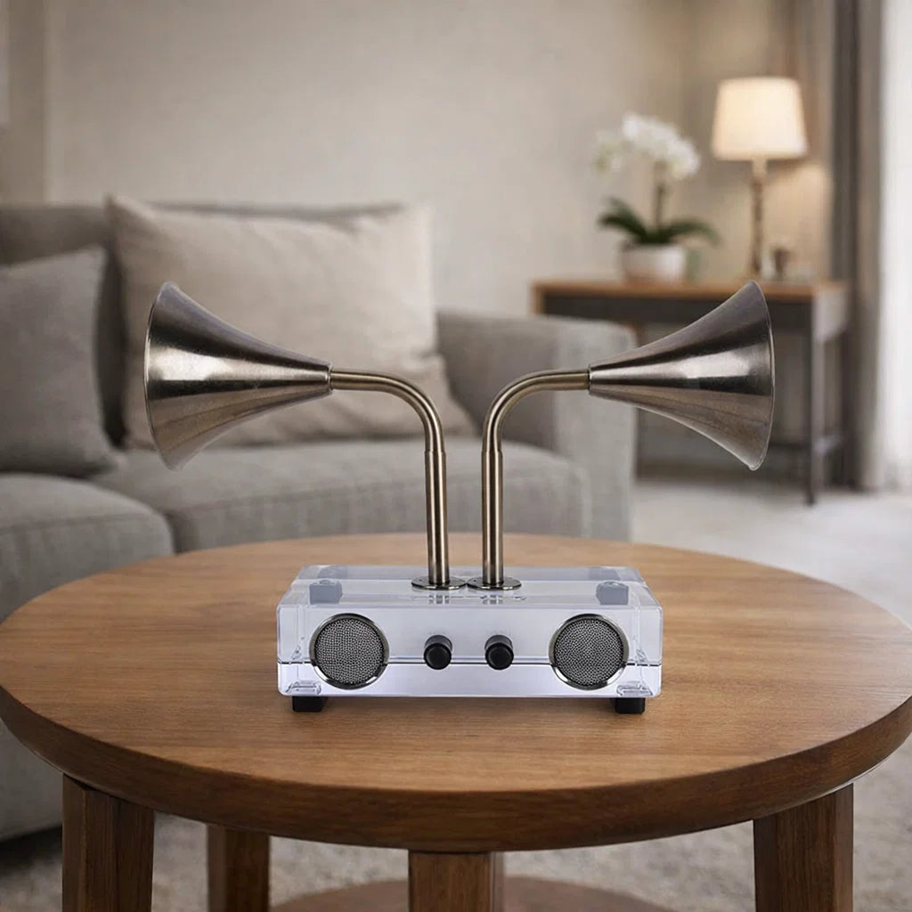 Retro Crystal Radio Showpiece