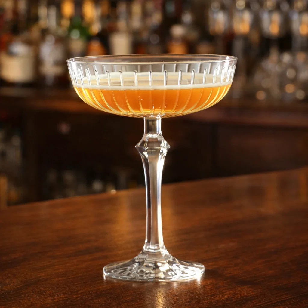 made in turkey - crystal joy coupe glass - set of 2