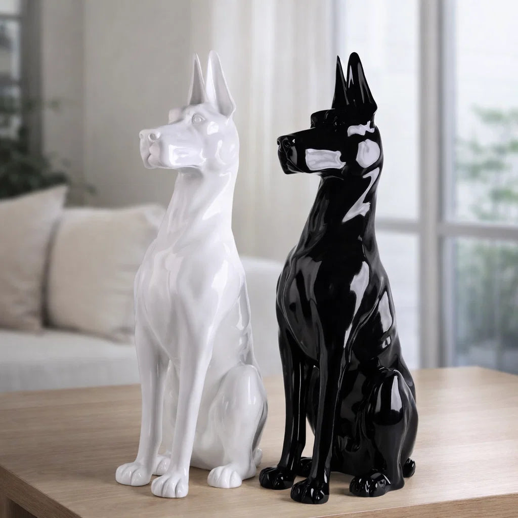 Doberman Guard Decor