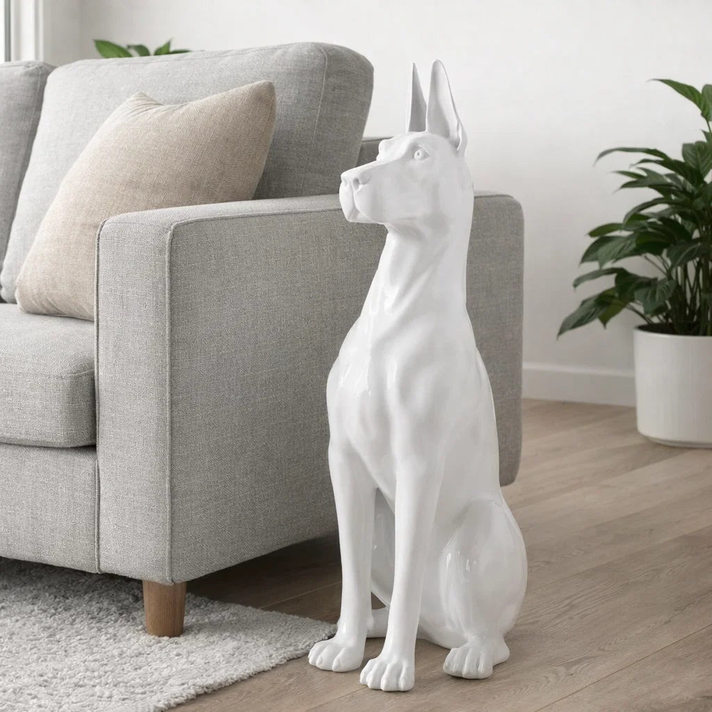 Doberman Guard Decor