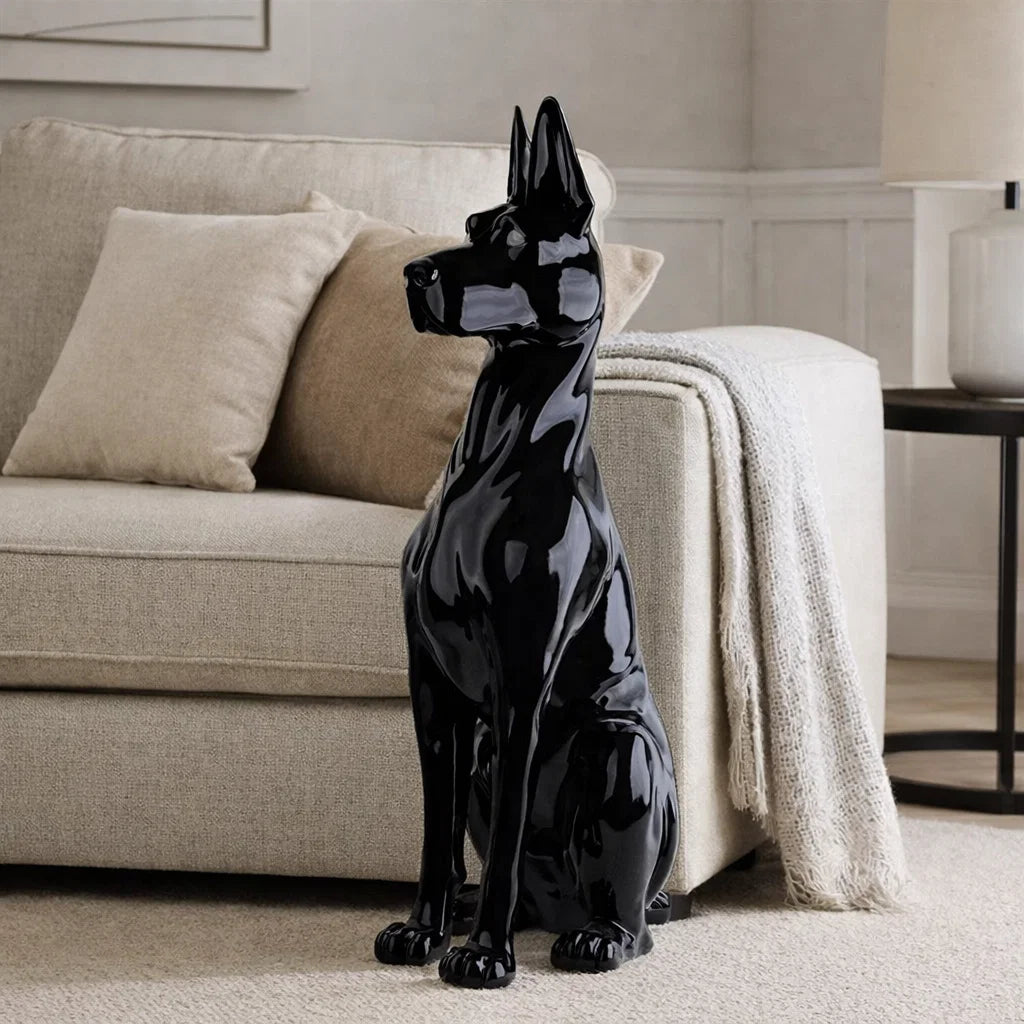 Doberman Guard Decor
