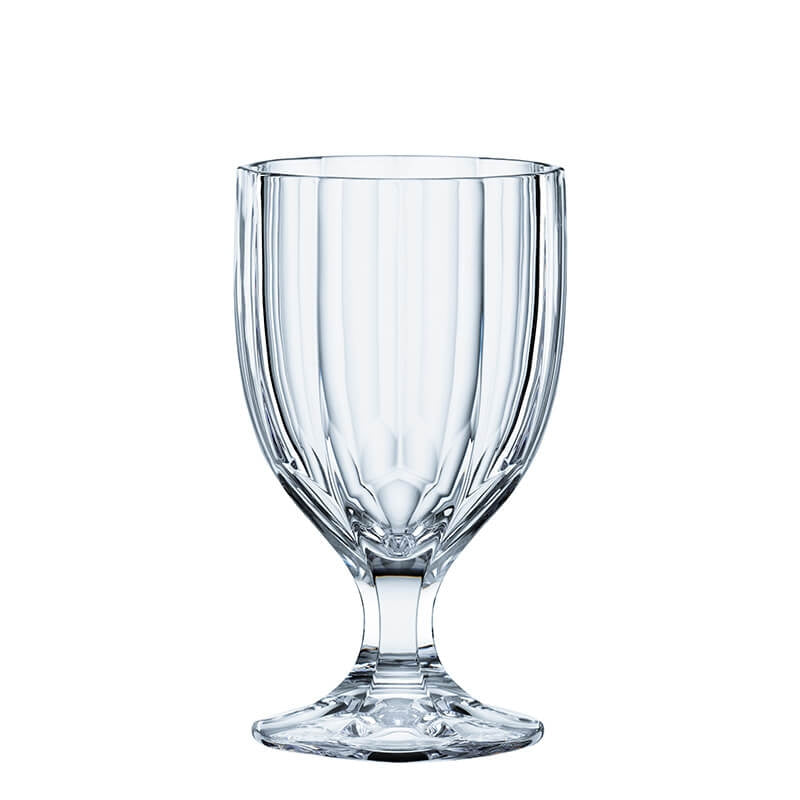 ASPEN GOBLET CRYSTAL GLASS - SET OF 4-MADE IN GERMANY