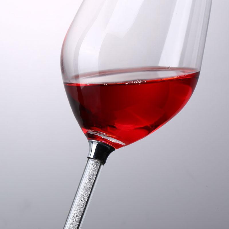 Swarovski Stem Glass - Set of 2 - Smokey Cocktail