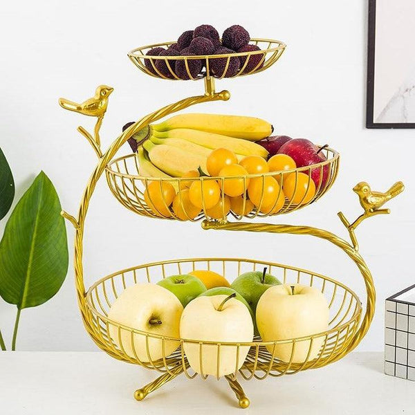 "fruit stand for kitchen | NESTLING MULTILAYER FRUIT STAND "